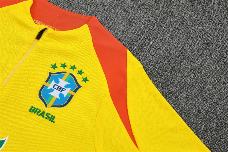 Player Version Brazil Training Tracksuits 25/26 Football Kit Soccer Jersey