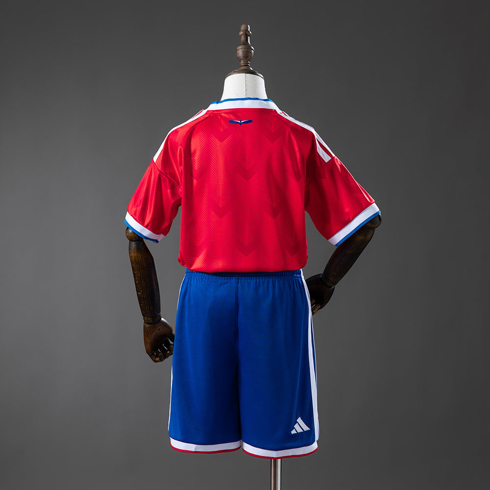 Kids Chile Home Jersey 2026 Football Kit Soccer Jersey