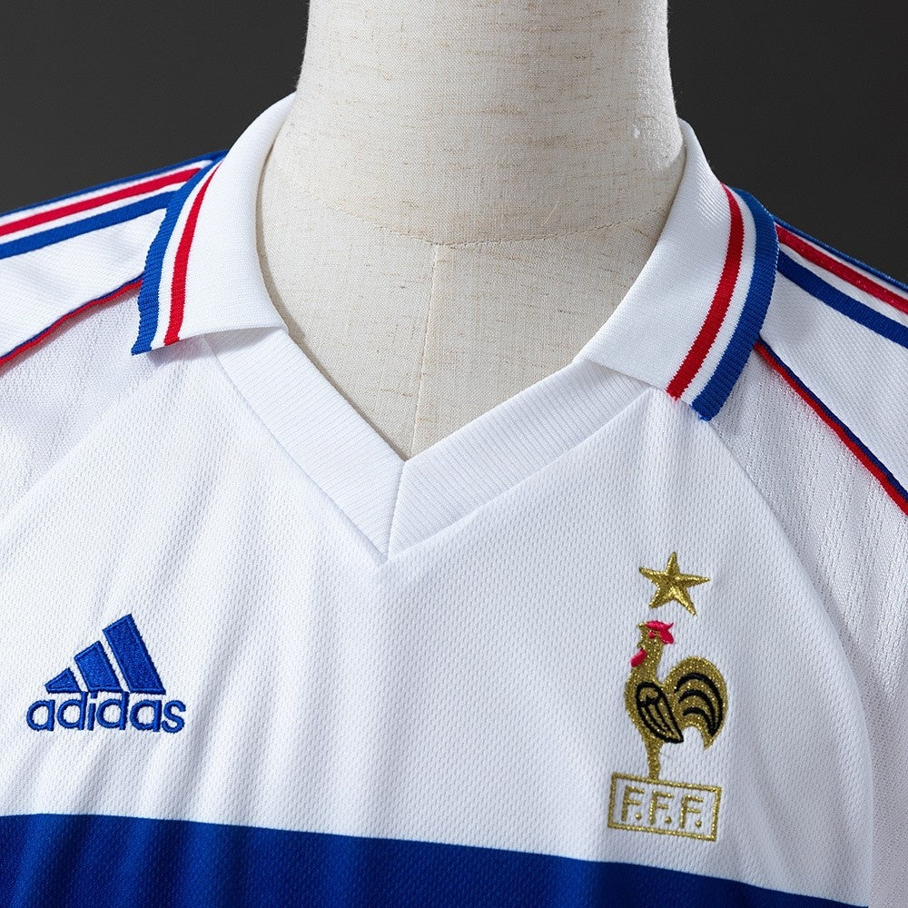 France Jersey 1998 Away Retro Football Kit