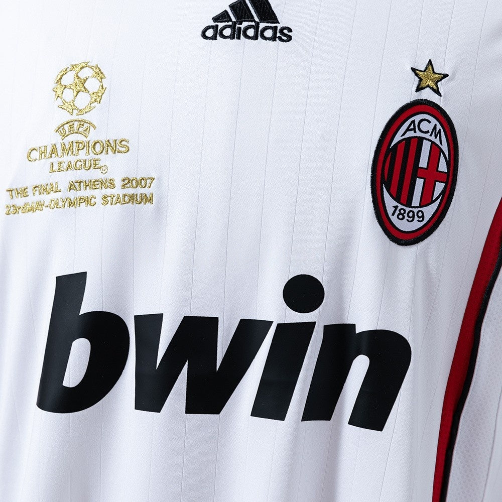 AC Milan Jersey 2006/07 Away Retro Football Kit Long Sleeves