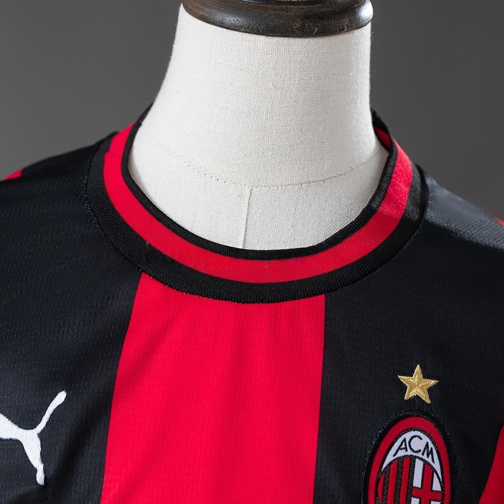 Kids AC Milan Home Jersey 2026-2027 Football Kit Soccer Shirt