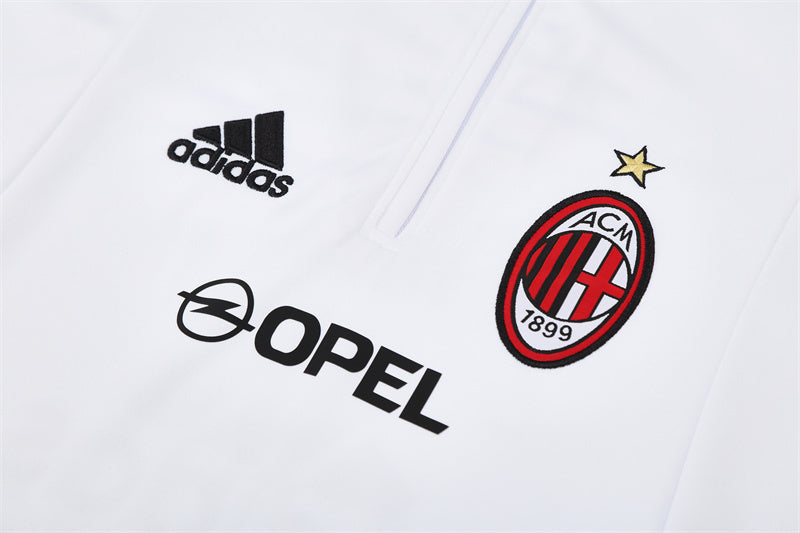 Retro AC Milan Training Tracksuits 2004-05 Football Kit Soccer Jersey