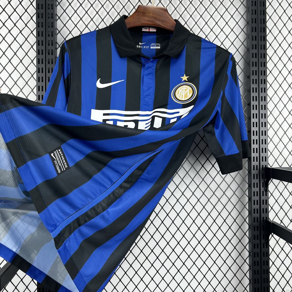 Inter Milan Home Jersey 2011-2012 Retro Football Kit Soccer Shirt