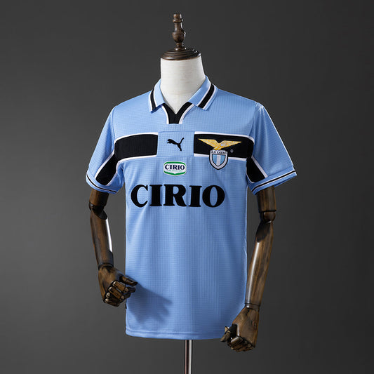 Lazio Jersey 1998-00 Home Retro Football Kit