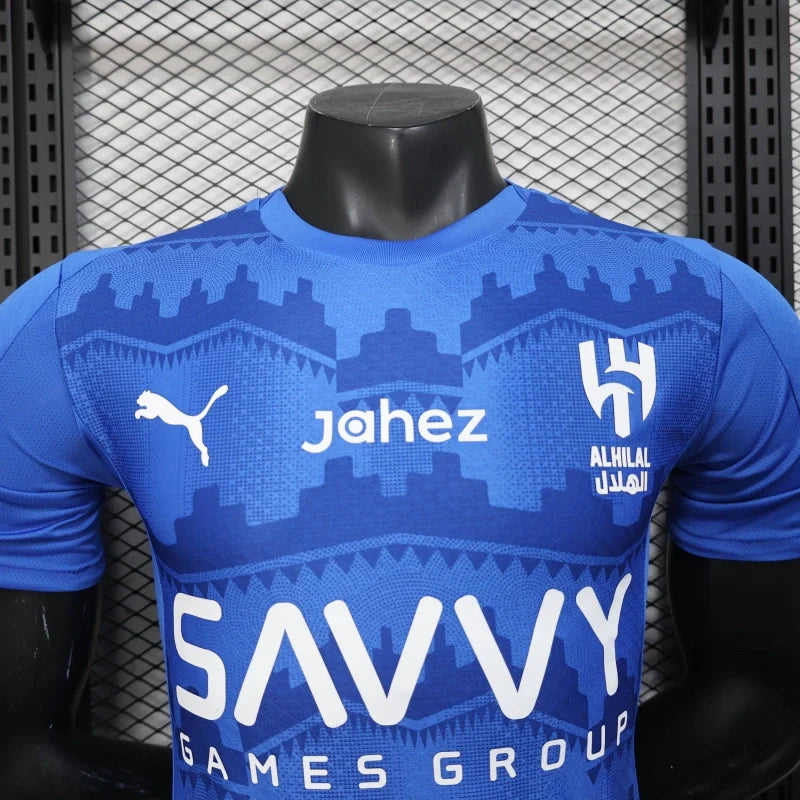Player Version Al-Hilal Riyadh Jersey 25/26 Home Football Kit Soccer Jersey