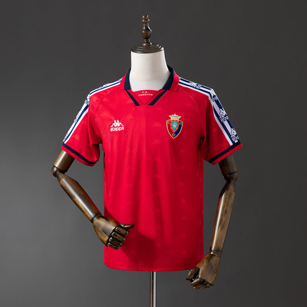Osasuna Jersey 1995-97 Home Retro Football Kit