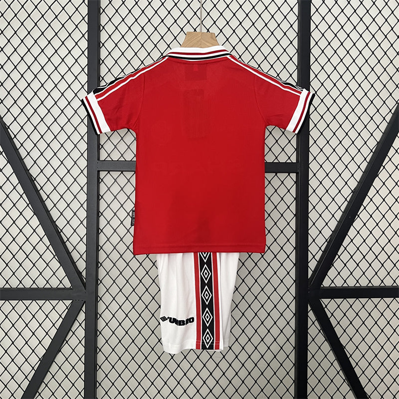 Retro Kids Manchester United Home Jersey 98/99
