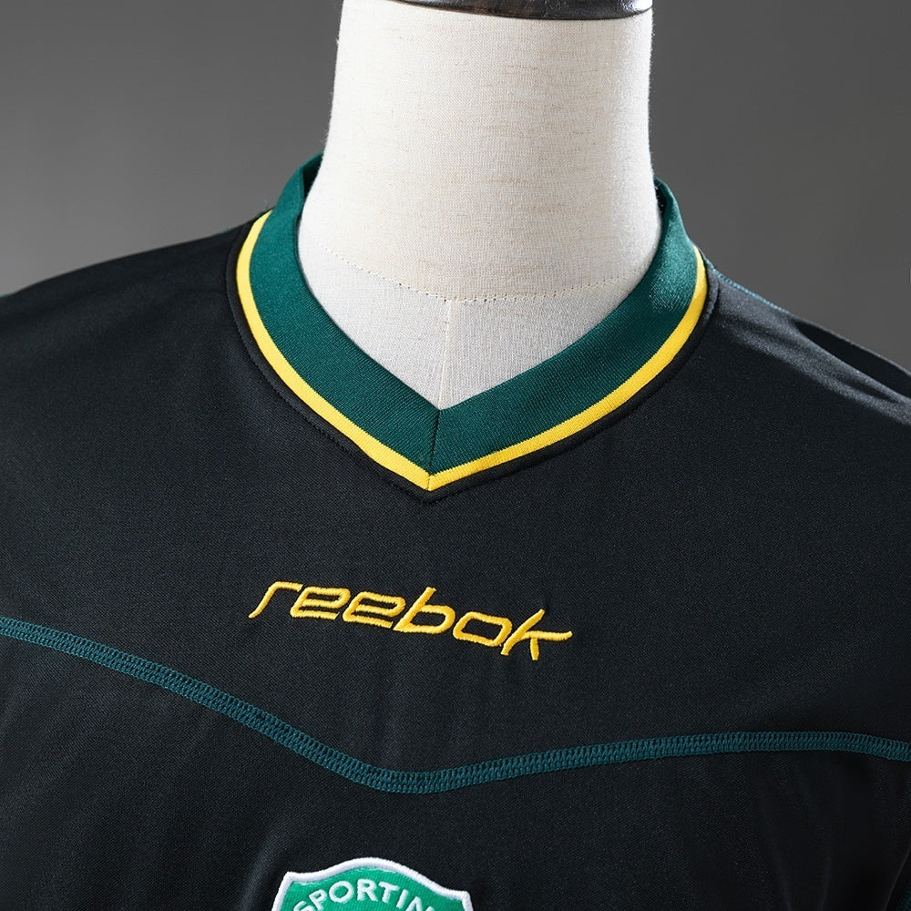 Sporting CP Jersey 2002-03 Away Retro Football Kit Soccer Shirt