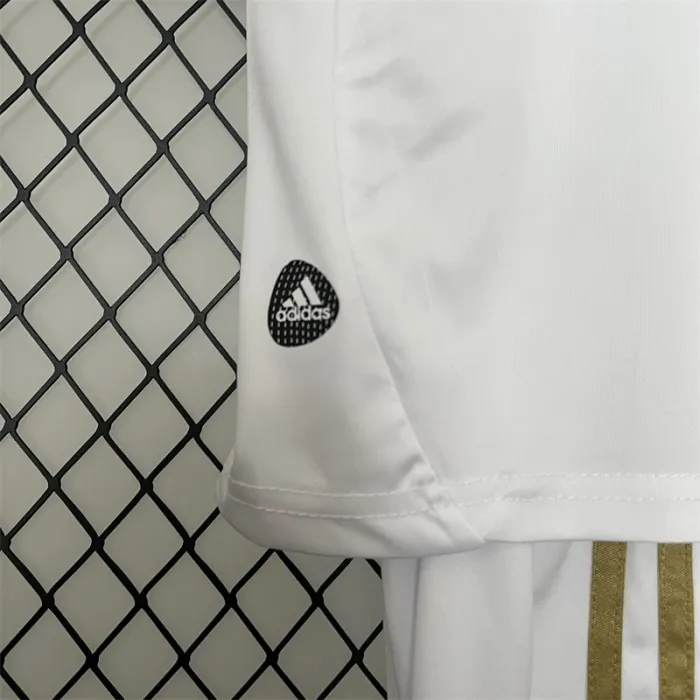 Retro Kids Real Madrid Home Jersey 11/12