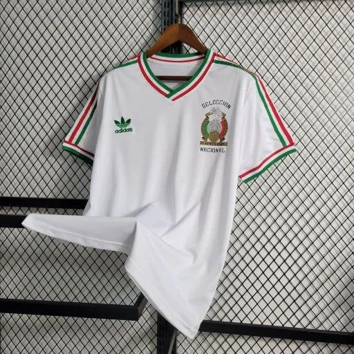 Mexico Jersey Away Kit 1985 Retro Football Team Soccer Shirt