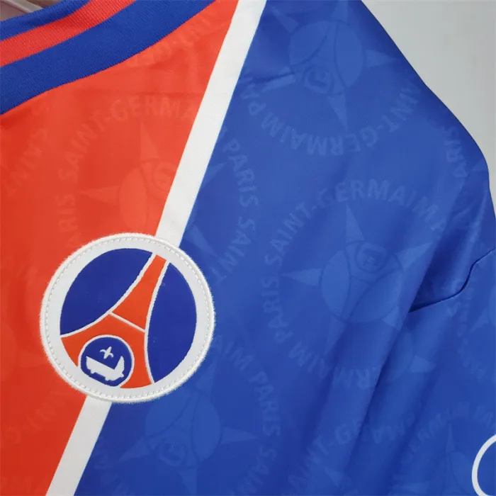 Paris PSG Jersey Home kit 1995/96 Retro Football Team Soccer Shirt