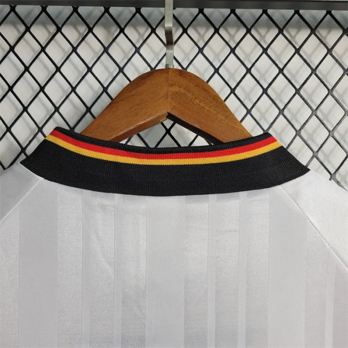 Germany Jersey Home Kit 1992 Retro Football Team Soccer Shirt