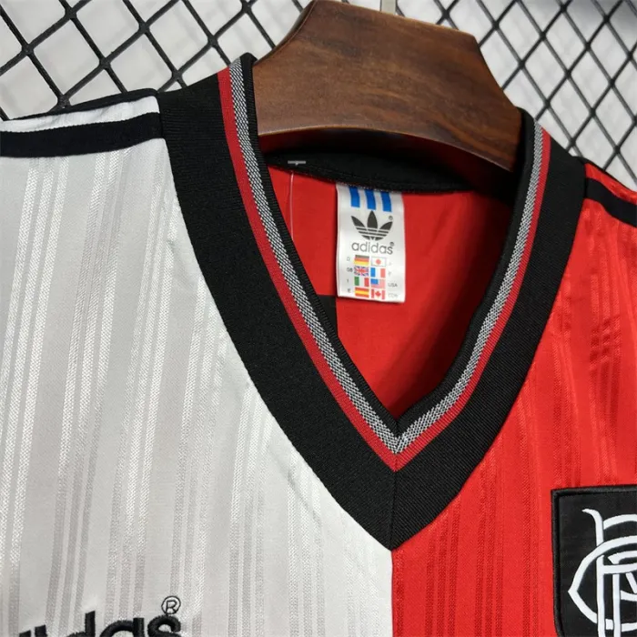 Retro Rangers Away Kit 1995 1996 Football Jersey