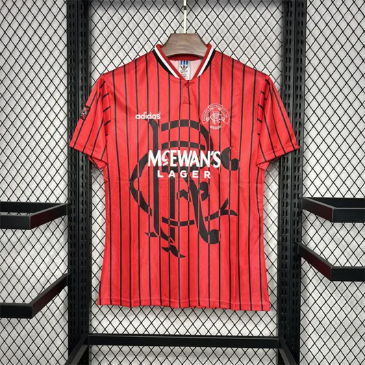 Retro Rangers Away Kit 1994 1995 Football Jersey