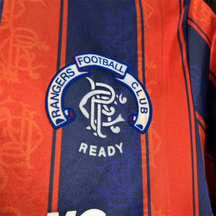 Retro Rangers Away Kit 1993 1994 Football Jersey