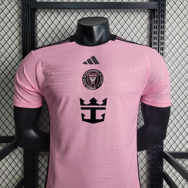 24/25 Inter Miami Home Kit Player Version Football Jersey Messi