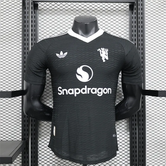 Player Version Manchester United Black Kit 24/25 Football Jersey