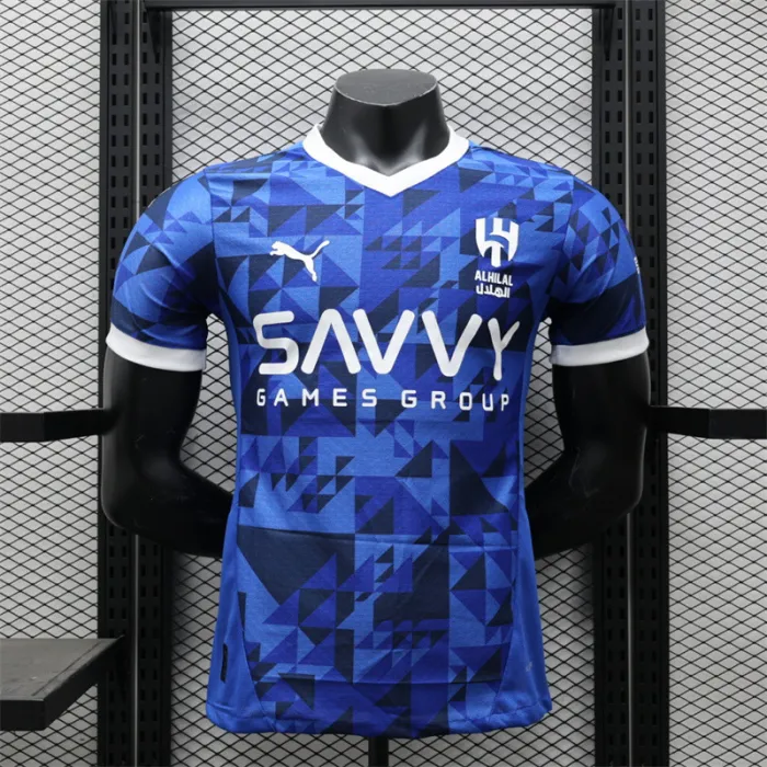 Player Version Al-Hilal Riyadh Home Jersey 24/25 Football Kit
