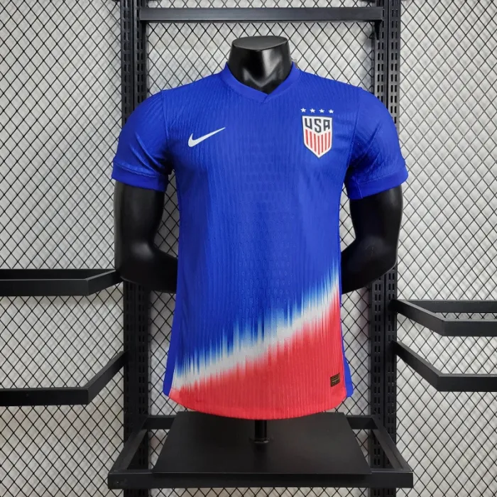 Player USA Away Kit 24/25 Copa America 2024 Football Jersey