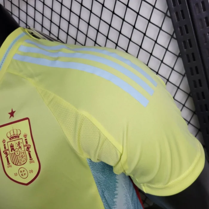 Player Spain Away Kit 24/25 Euro Cup 2024 Football Jersey
