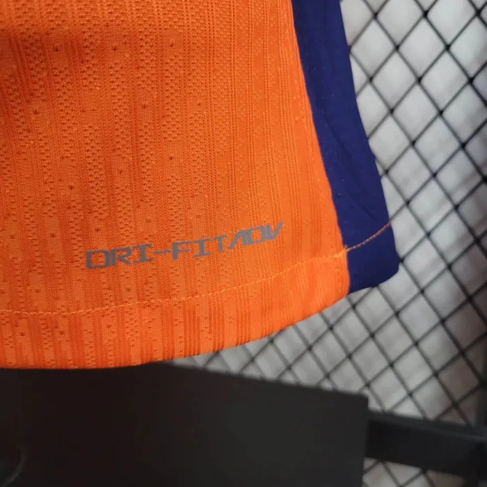 Player Netherlands Home Kit 24/25 Euro Cup 2024 Football Jersey