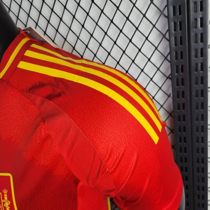 Player Spain Home Kit 24/25 Euro Cup 2024 Football Jersey