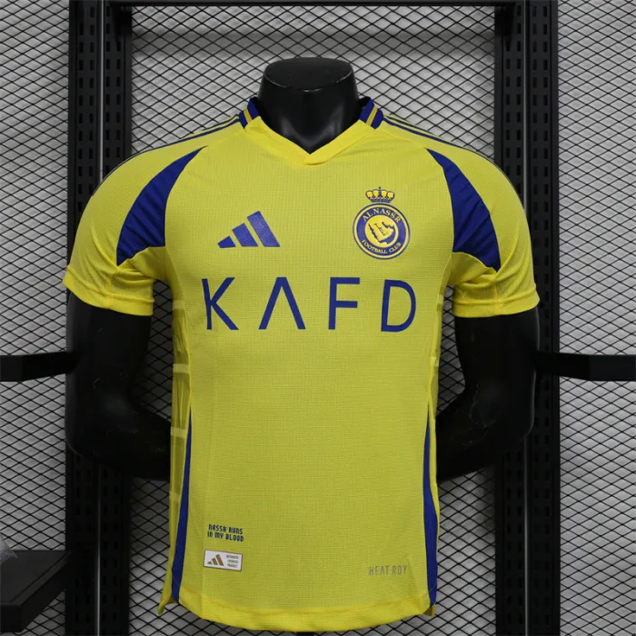 Player Version Al-Nassr Riyadh Jersey Home Jersey 24/25 RONALDO Football Kit