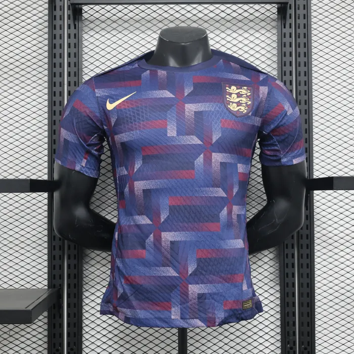 Player England Training Kit 24/25 Euro Cup 2024 Football Jersey