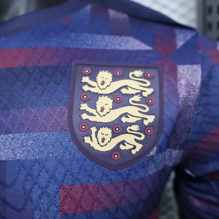 Player England Training Kit 24/25 Euro Cup 2024 Football Jersey