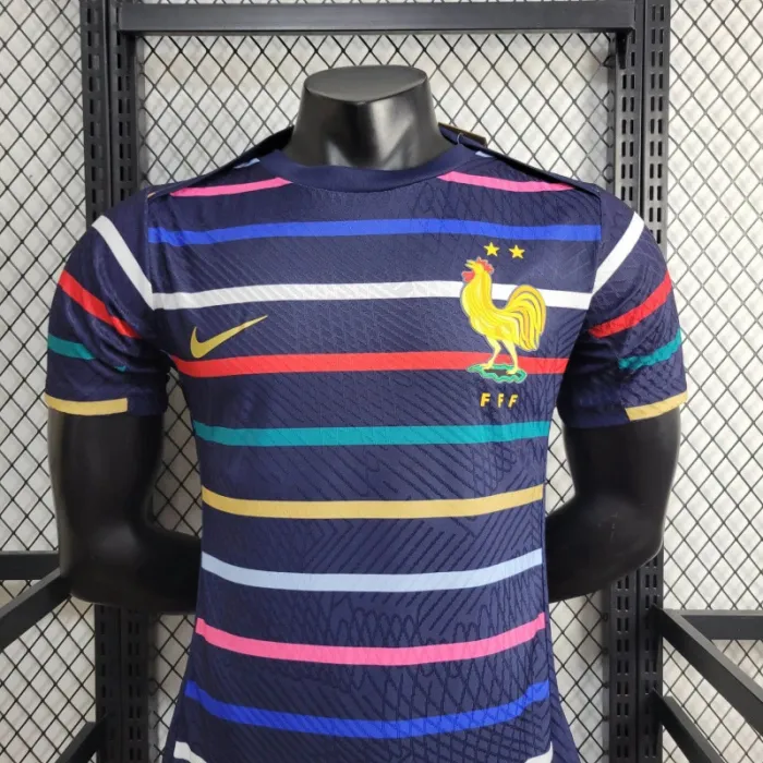 Player France Training Kit 24/25 Euro Cup 2024 Football Jersey