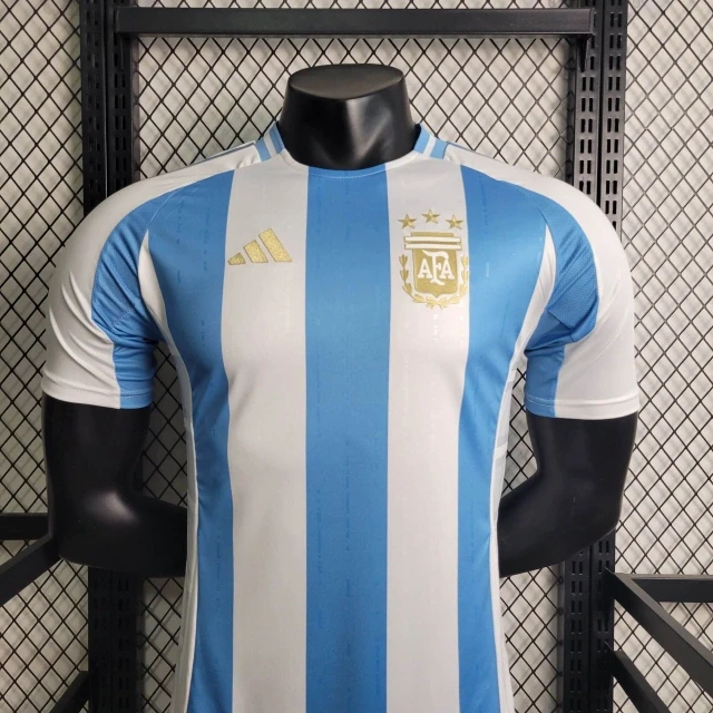 Player Argentina Home Kit 24/25 Copa America 2024 Football Jersey Messi