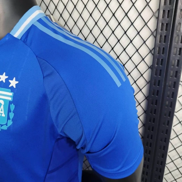 Player Argentina Away Kit 24/25 Copa America 2024 Football Jersey Messi
