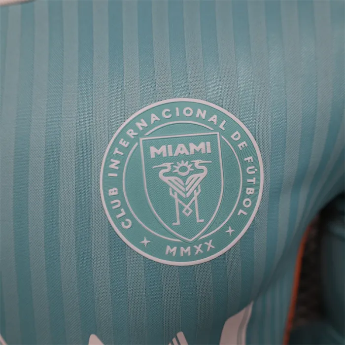 Player Inter Miami Third Kit 24/25 Messi Football Jersey Long Sleeves