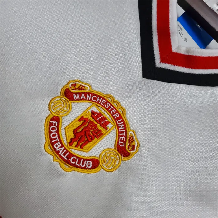 Manchester United Jersey Away Kit 1985 Retro Football Team Soccer Shirt