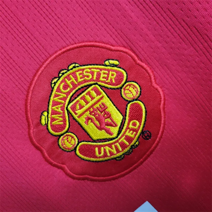 Manchester United Jersey Home Kit 07/08 Retro Football Team Soccer Shirt(UCL Final ed)