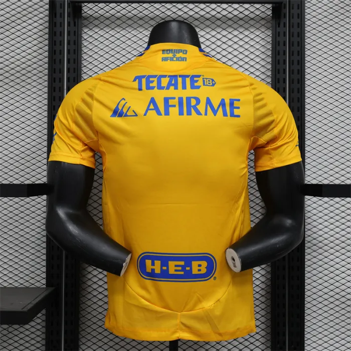 Player Version Club Tigres Home Jersey 24/25 Football Kit