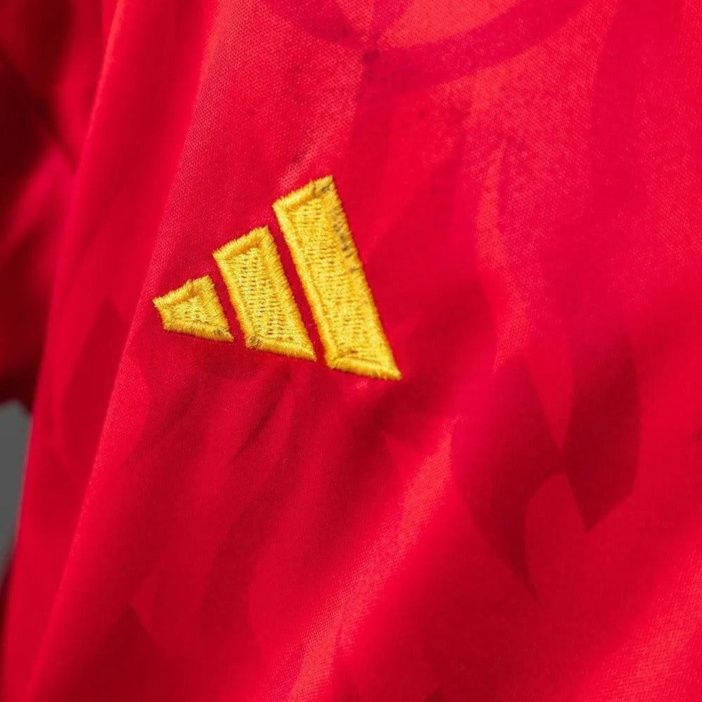 Kids Belgium Jersey 2026 World Cup Home Football Kit
