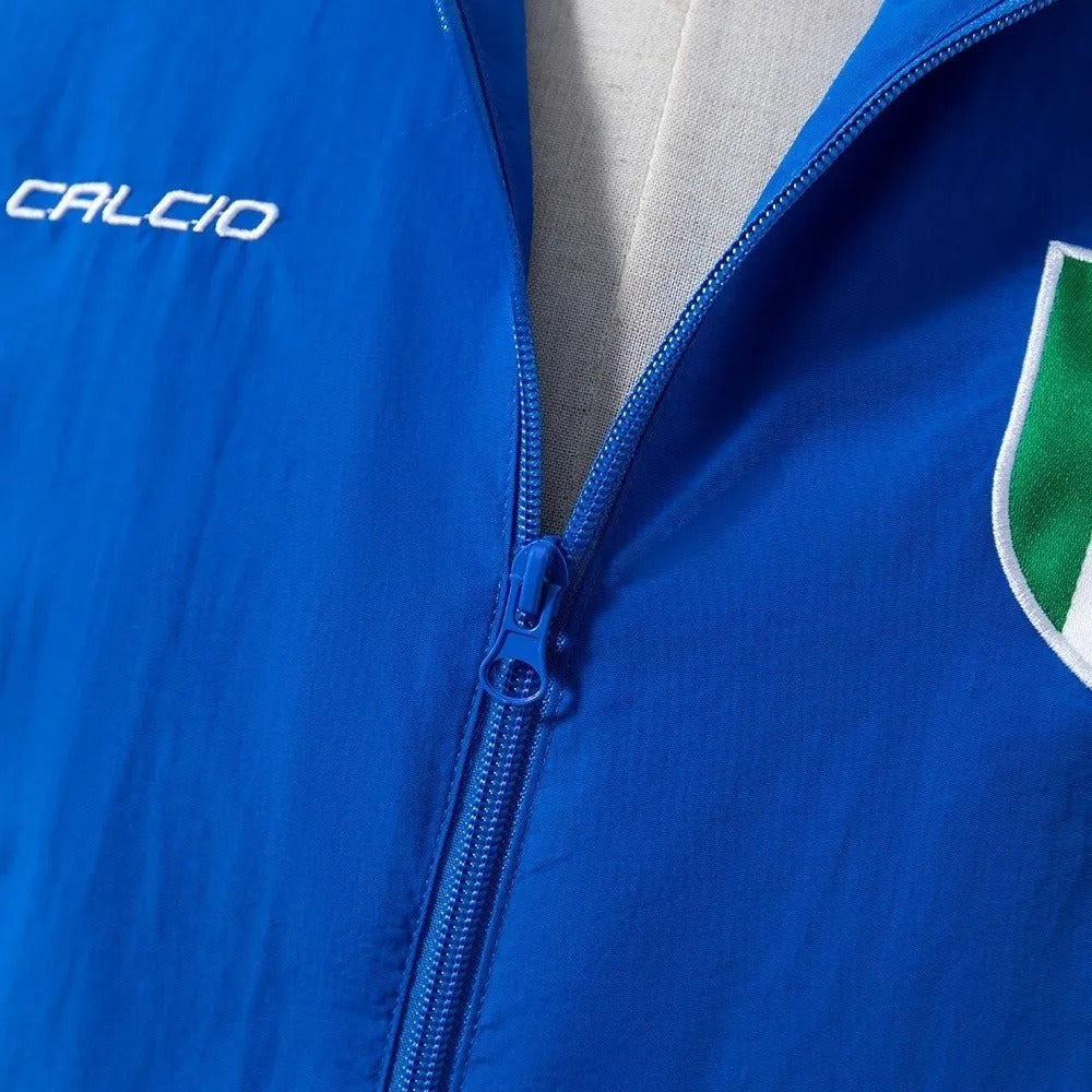 Italy Windbreaker 2025/26 Blue Football Kit