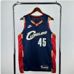 26th Cleveland Cavaliers Retro 45#Mitchell NBA Jersey S-XXL