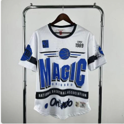 26th Orlando Magic MN Retro Short sleeved T-shirt S-XXL