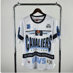 26th Cleveland Cavaliers MN Retro Short sleeved T-shirt S-XXL