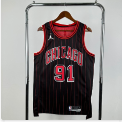 26 season Chicago Bulls Flyers Limited 91 # Rodman NBA jersey S-XXL