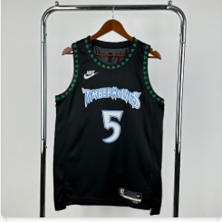 26th Timberwolves Retro 5 # Edwards S-XXL