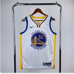 23 Season Warriors V-neck White 30 # Curry
