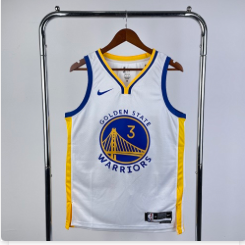 23 Season Warriors V-neck White 3 # Paul