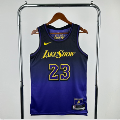 25th season Lakers City Edition 23 # James