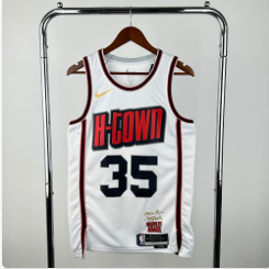 25th season Houston Rockets City Edition 35 # Durant S-XXL