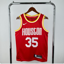 Houston Rockets Retro Red 35 # Durant S-XXL