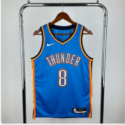 23 Season Thunder Blue 8 # Williams S-XXL