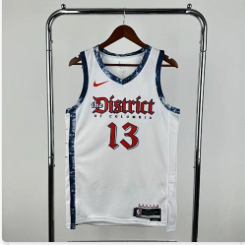 25th Season Washington Wizarda City Edition 13 # Poole S-XXL